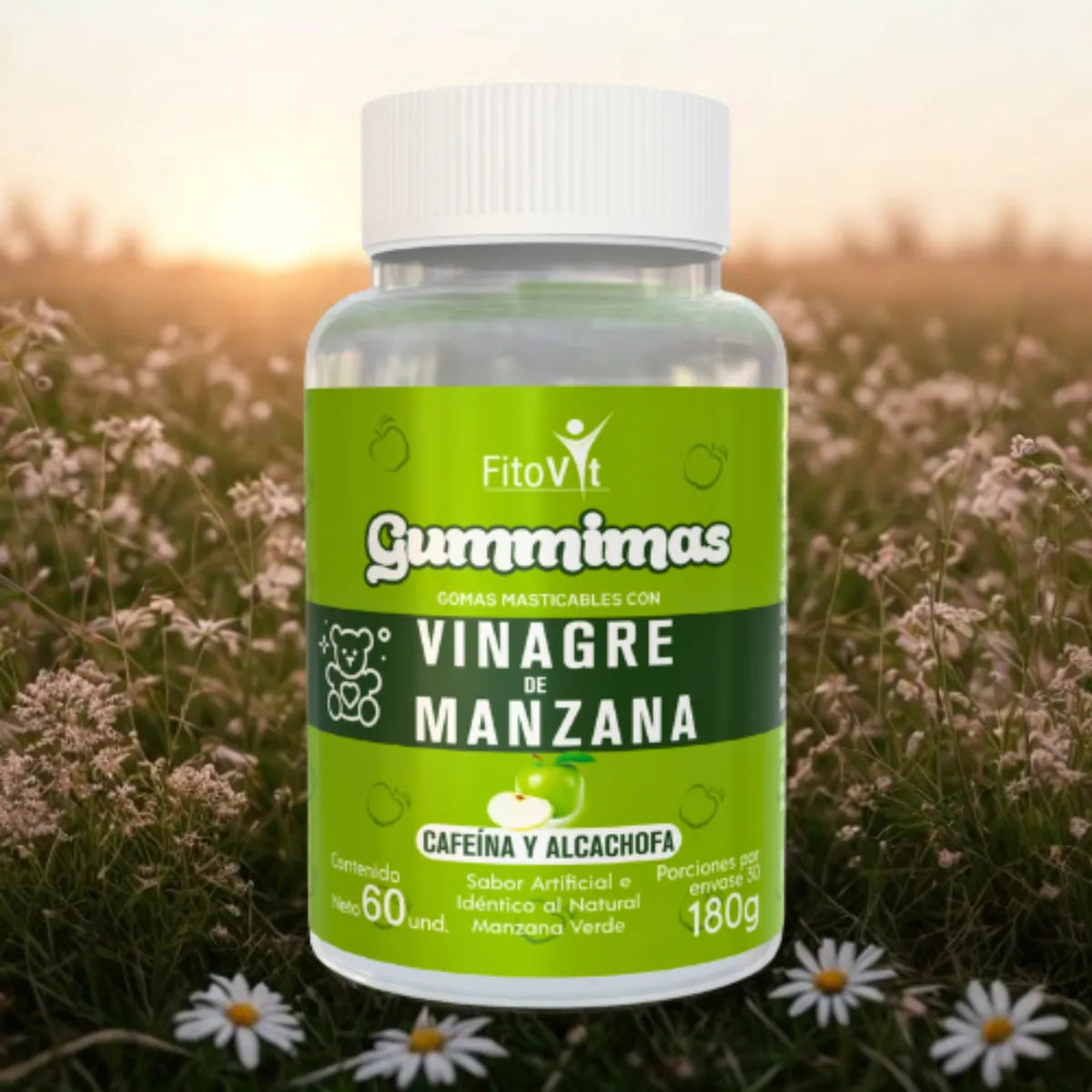 GOMITAS DE VINAGRE DE MANZANA MANZANA
