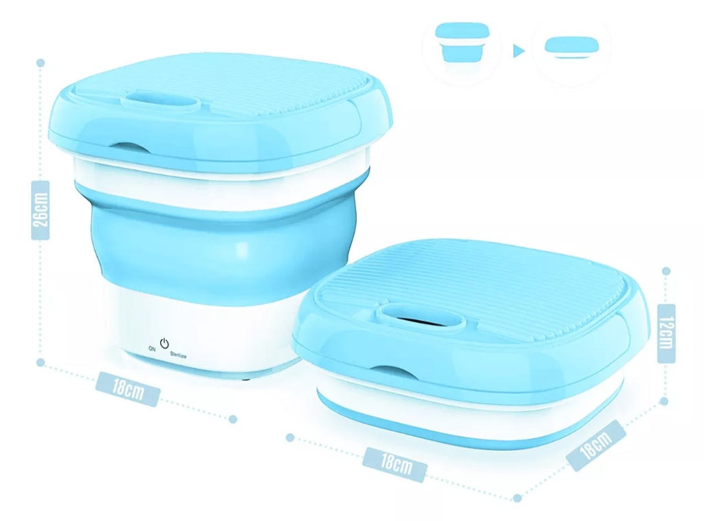 NUEVA MINI LAVADORA DE ROPA PLEGABLE