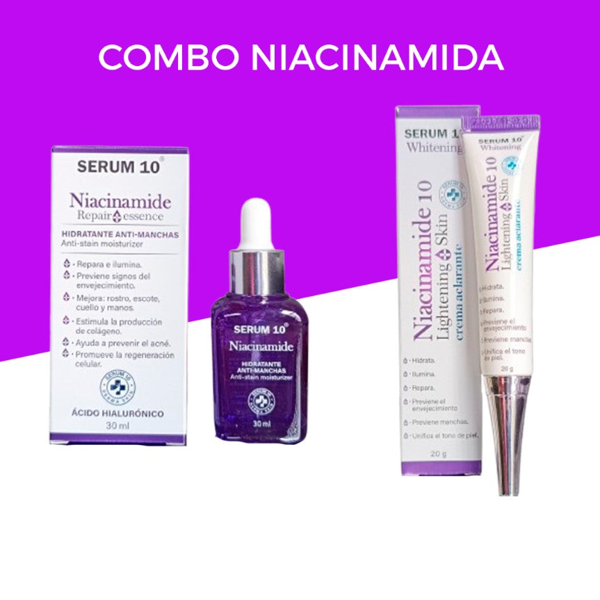 COMBO NIACINAMIDAS + SERUM