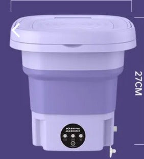 NUEVA MINI LAVADORA DE ROPA PLEGABLE