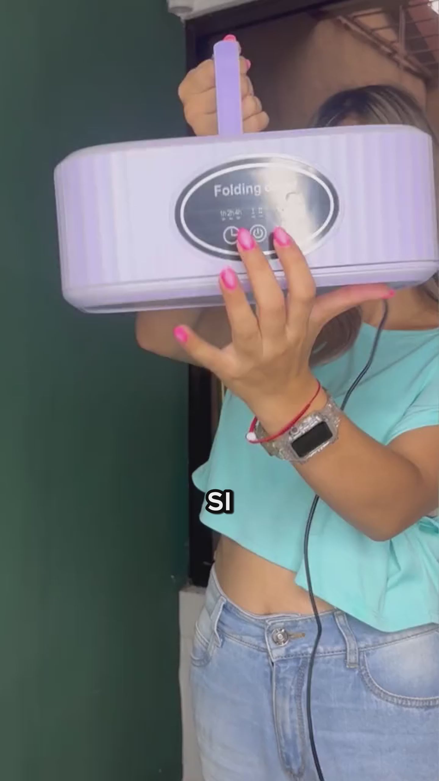 SECADORA ROPA ELÉCTRICA PORTÁTIL