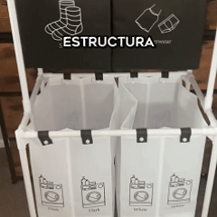 CESTA ORGANIZADORA DE ROPA