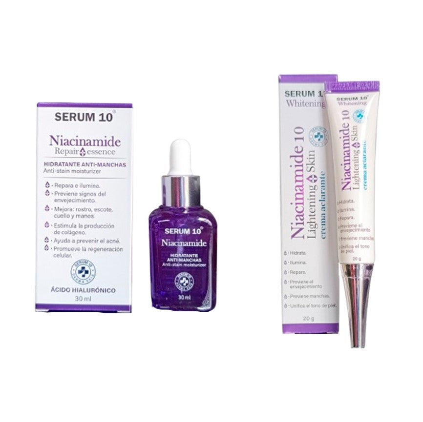 COMBO NIACINAMIDAS + SERUM